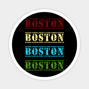 BOSTON VINTAGE 4 Magnet